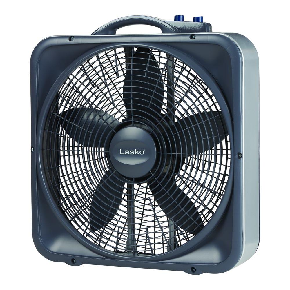 Weather-Shield Select 20 in. 3-Speed Box Fan with Thermostat