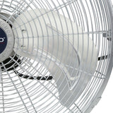 20 in. High-Velocity Floor or Wallmount Fan in Chrome